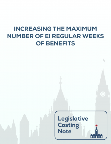 Increasing the maximum number of EI regular weeks of benefits